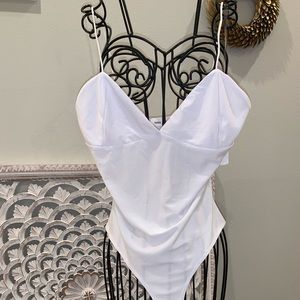 Cami V-Neck Bikini Bodysuit